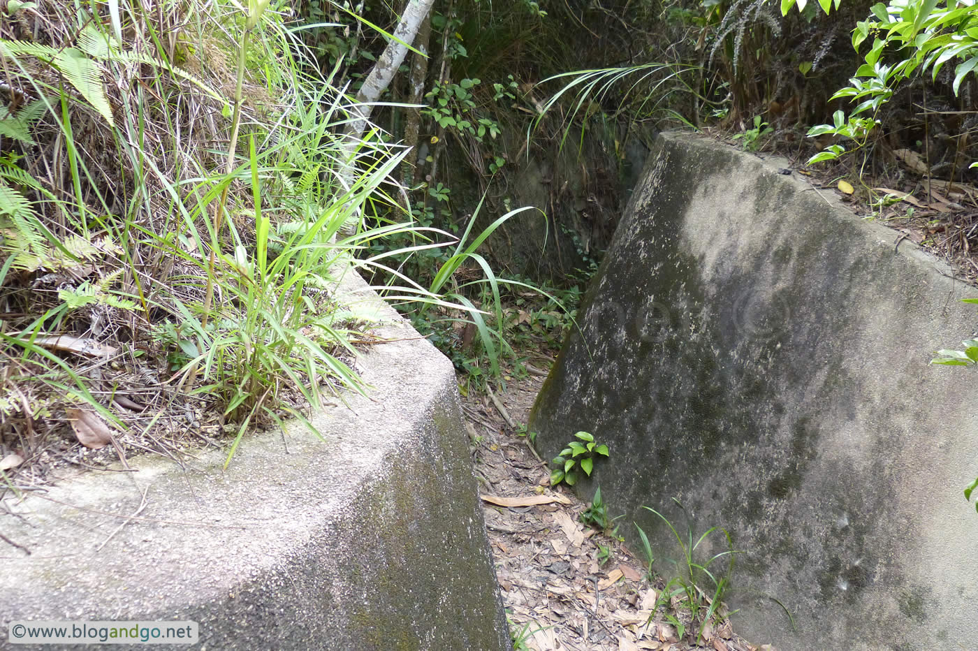 Shing Mun Redoubt - Oxford Street Trench